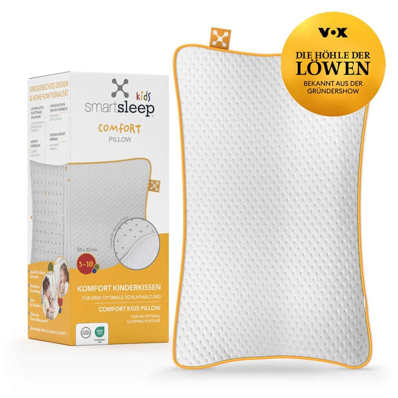 smartsleep Kids Comfort Pillow mit Verpackung